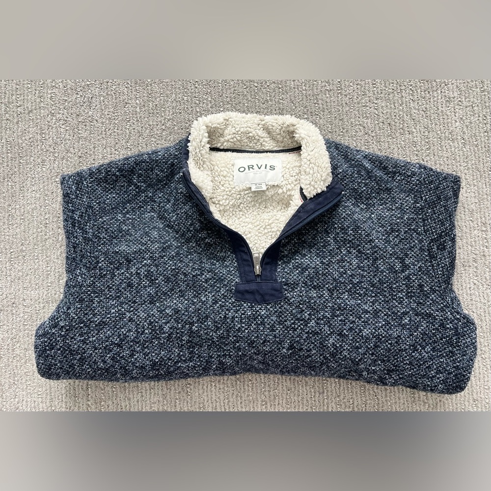 Men’s quarter zip fleece pullover